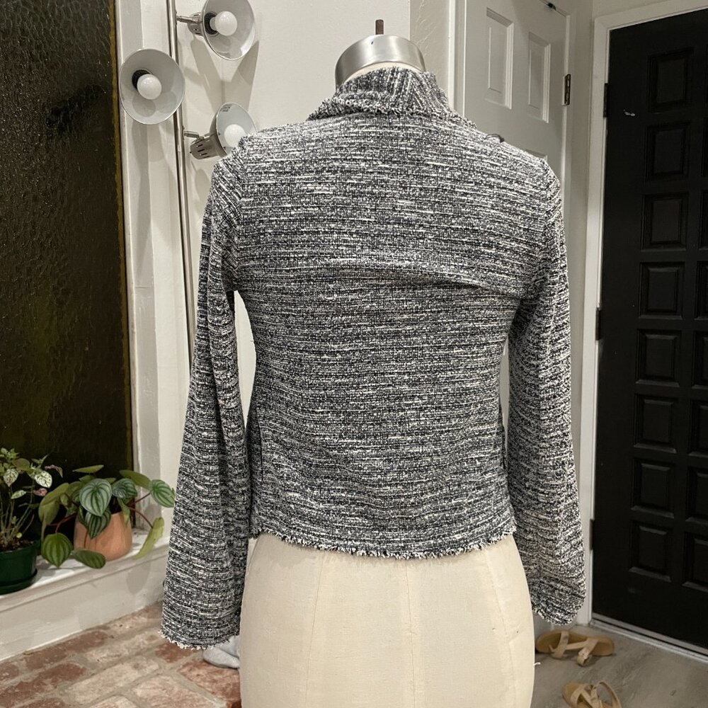 Tweed Pattern Cardigan - Picture 4 of 9